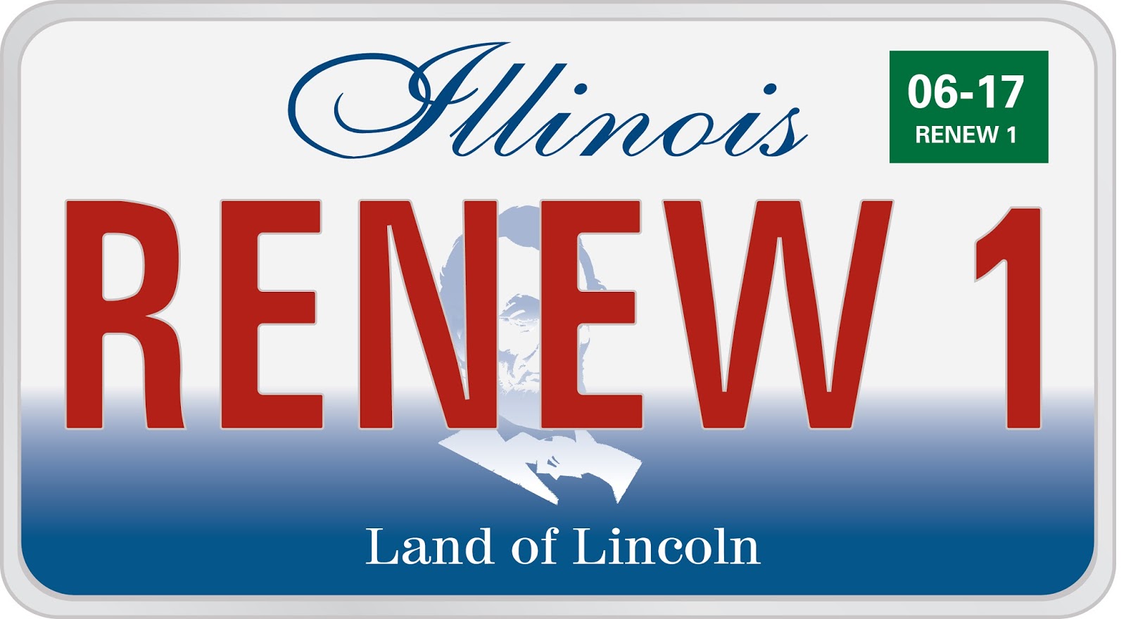 Buy License Plate Sticker Illinois